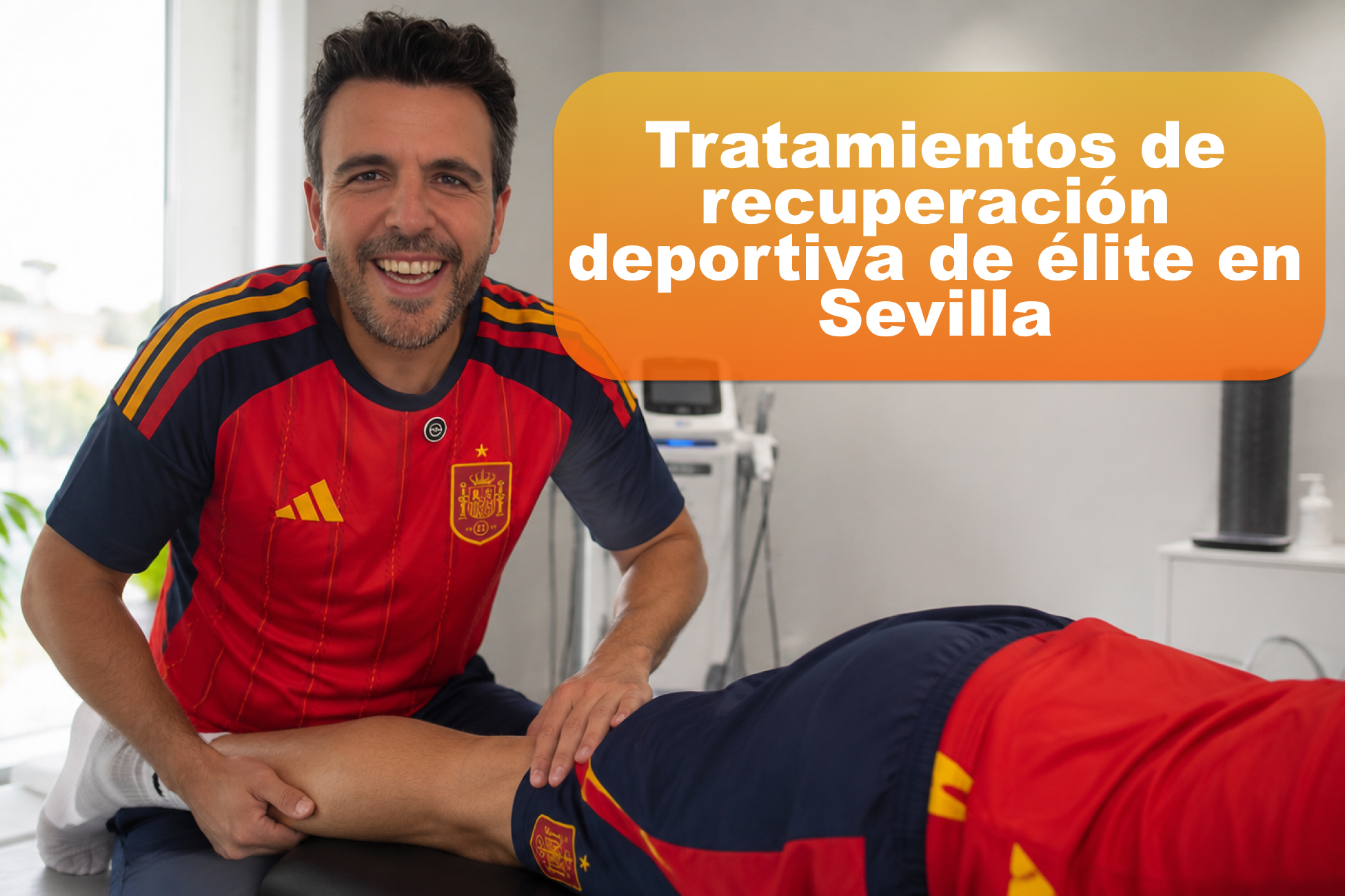 Tratamientos de recuperación deportiva de élite en Sevilla
